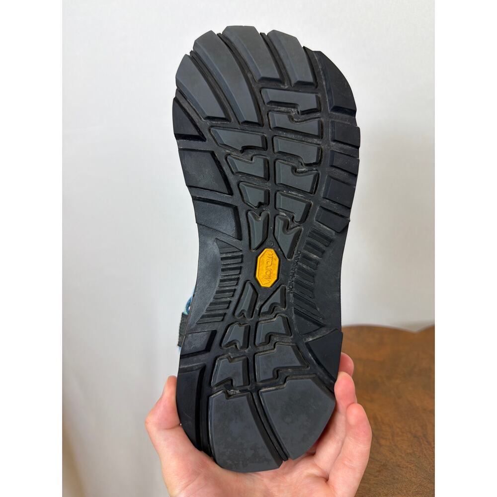 Chaco Blue Yellow Strap Buckle Outdoor Sandals Size 8 - Picture 5 of 6